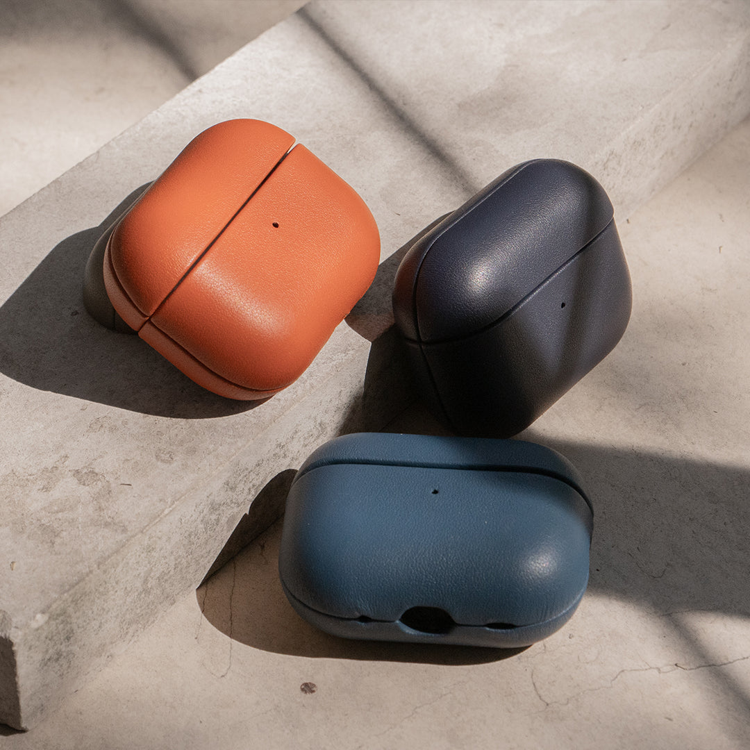 Nappa Leather AirPods Pro (2nd Generation) Case - Turquoise Blue