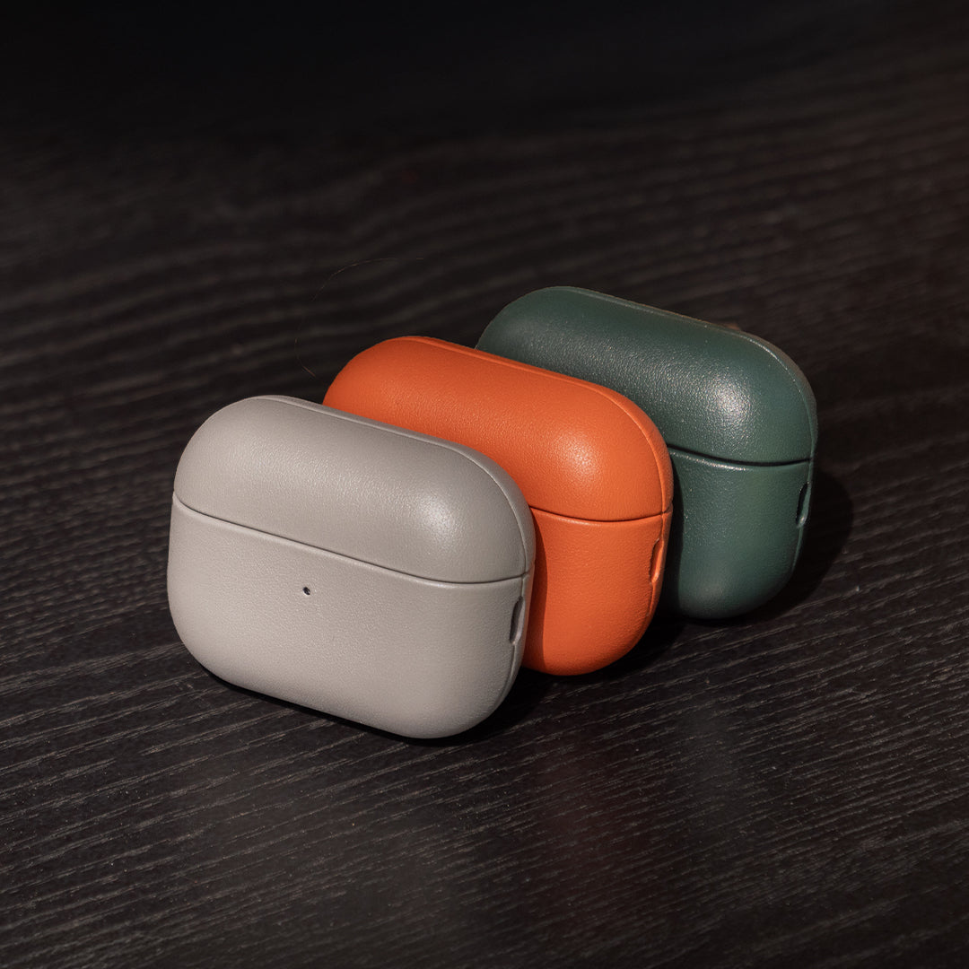 Nappa Leather AirPods Pro (2nd Generation) Case - Avocado Green