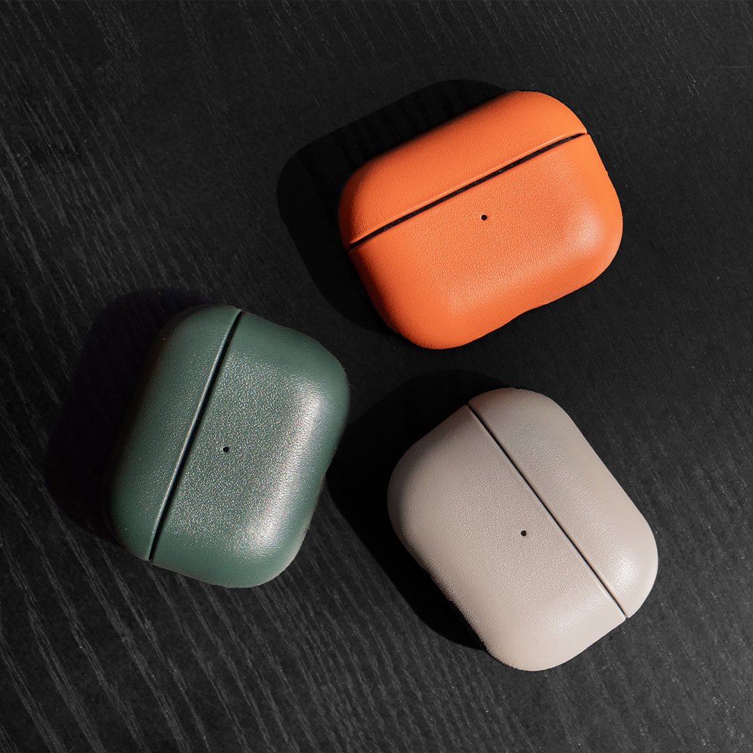 Nappa Leather AirPods Pro (2nd Generation) Case - Avocado Green