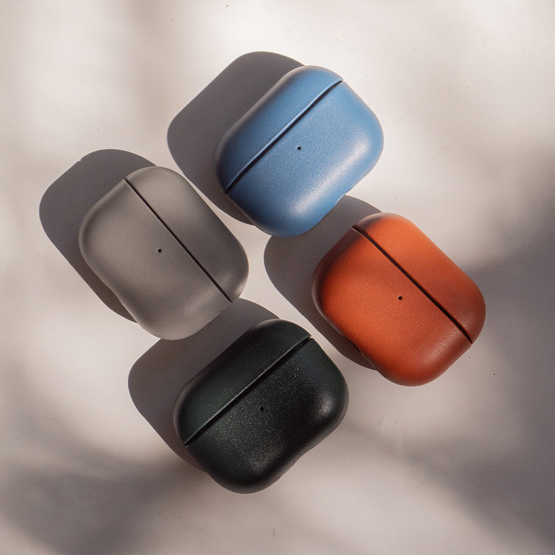 Nappa Leather AirPods Pro (2nd Generation) Case - Turquoise Blue
