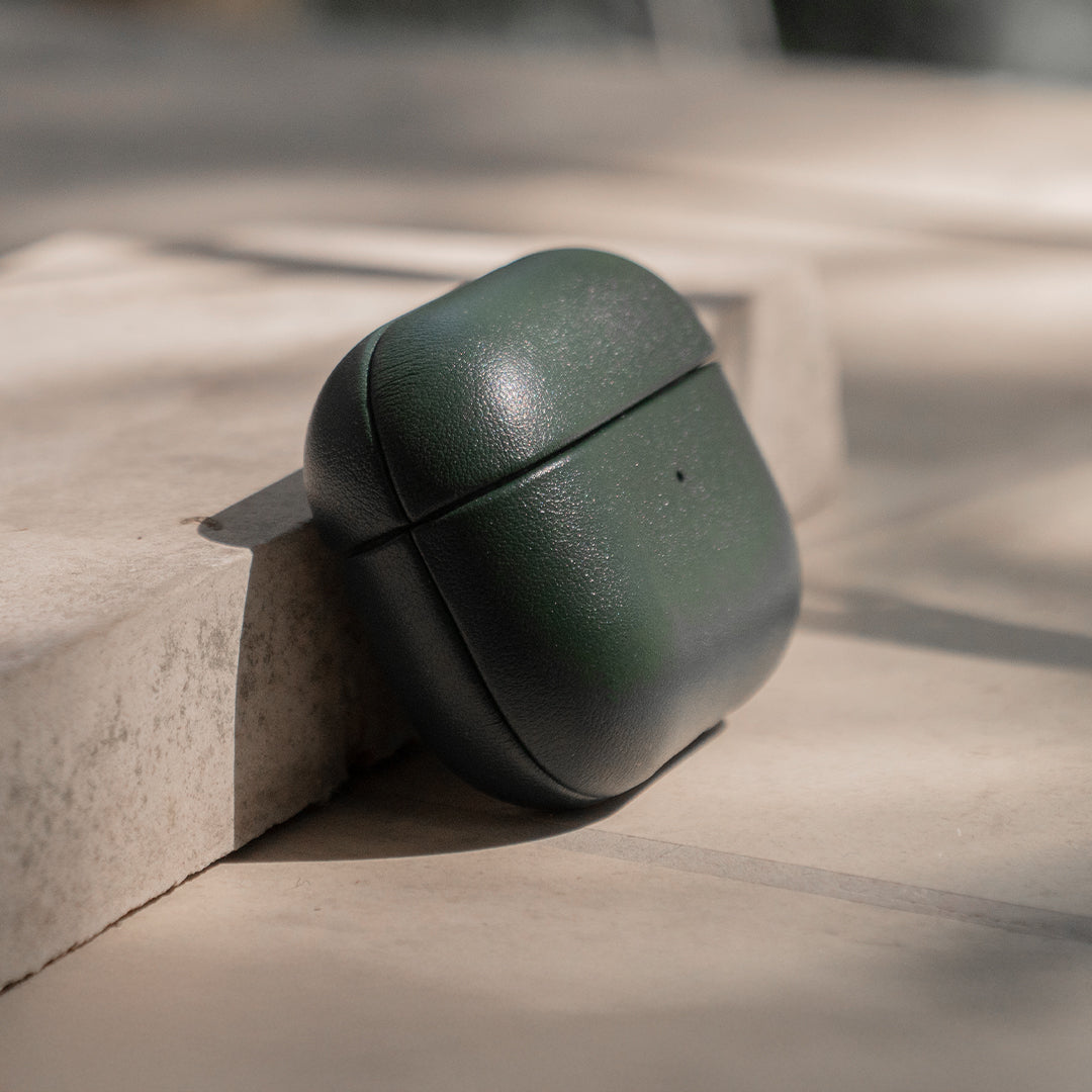 Nappa Leather AirPods Pro (2nd Generation) Case - Avocado Green