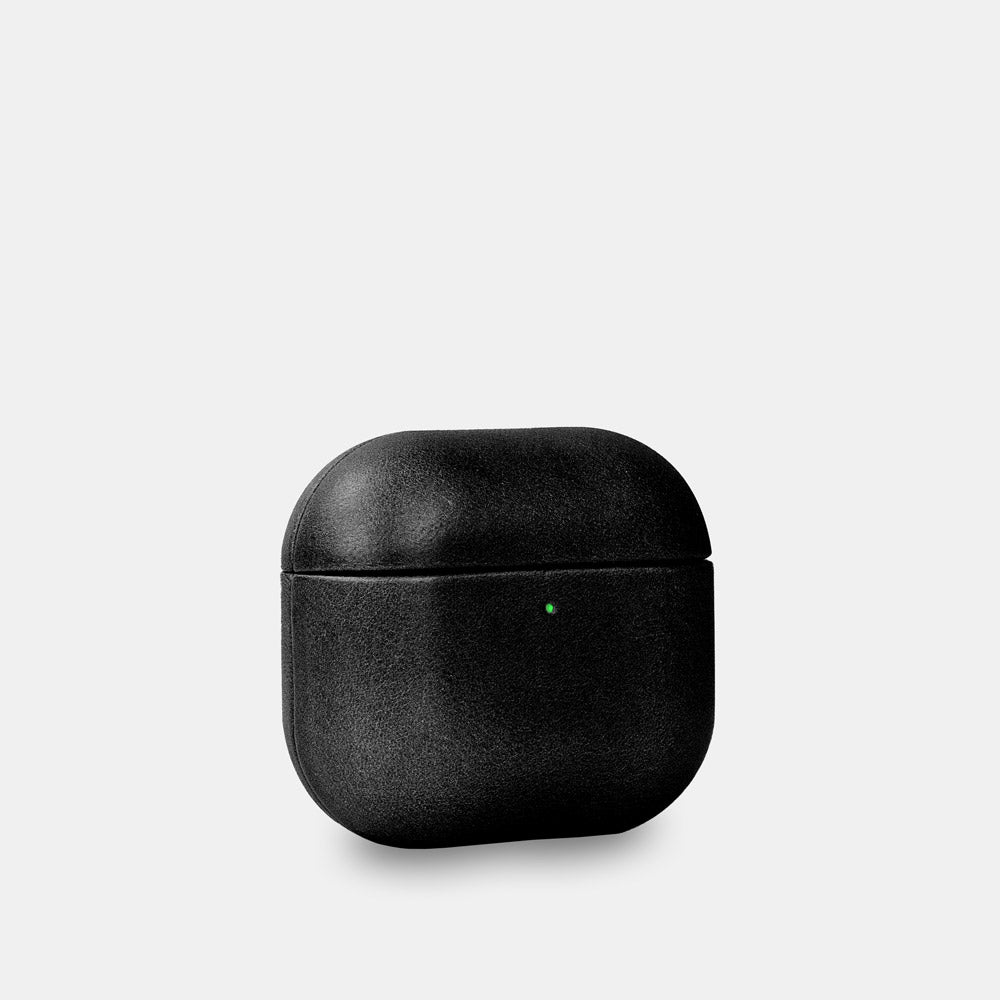 Leather AirPods (4th Generation) Case - Black