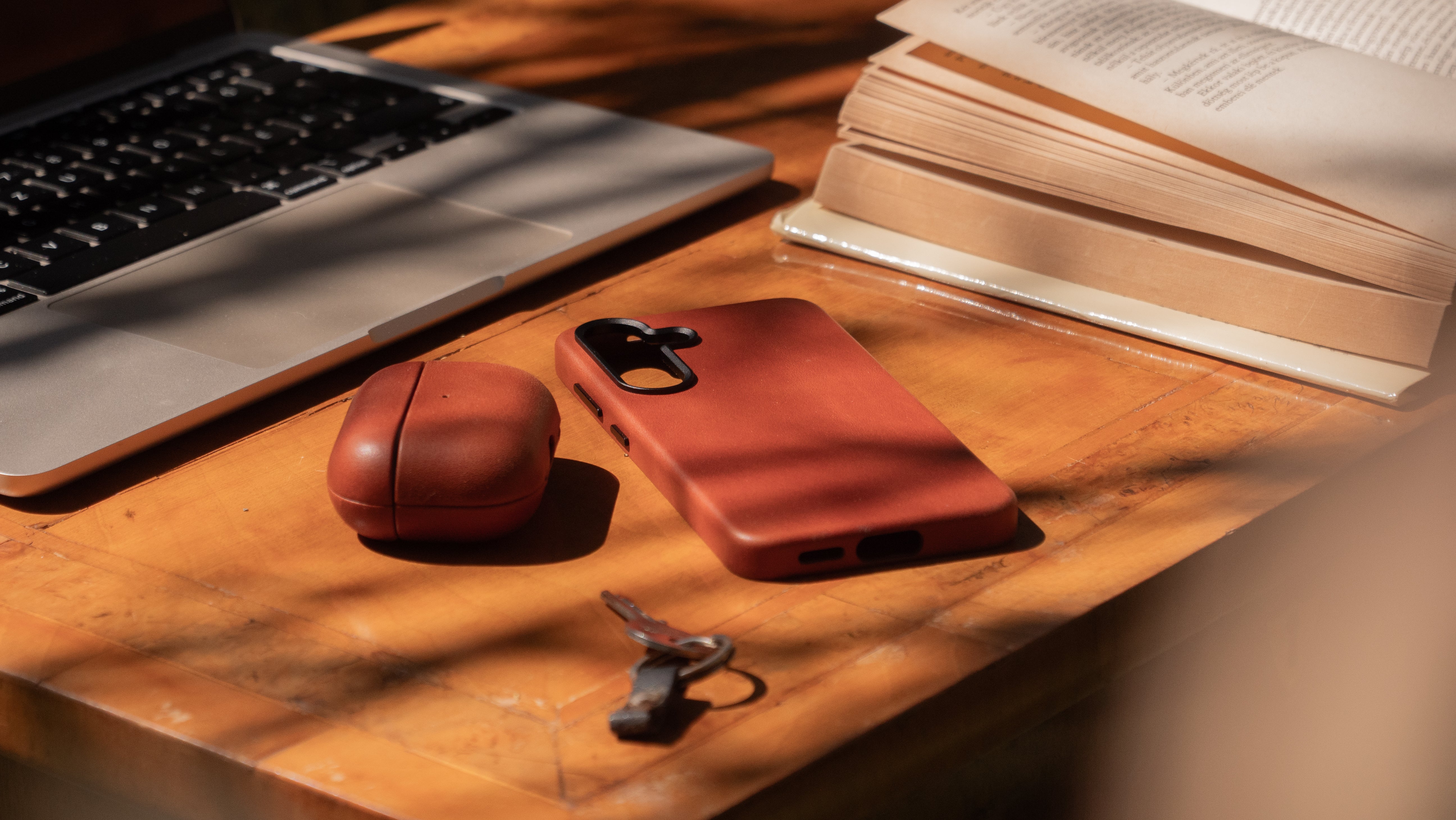 Samsung S26 Leather Shell Case - Saddle Brown - RYAN London