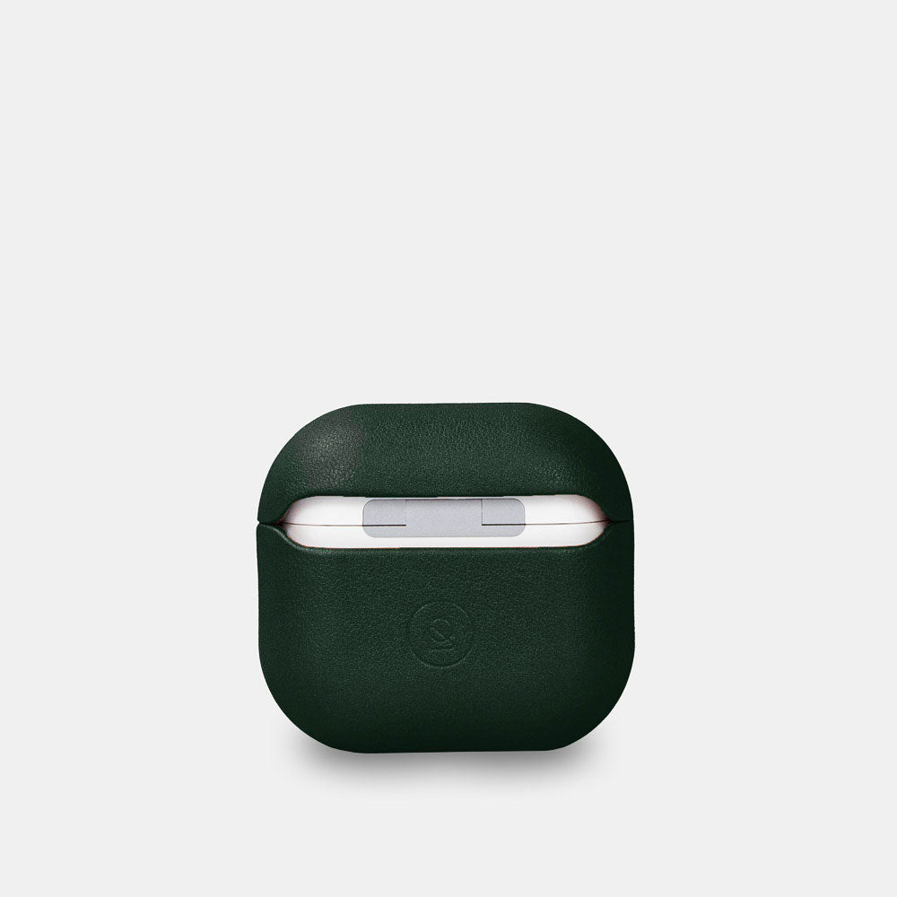 Nappa Leather AirPods (4th Generation) Case - Avocado Green