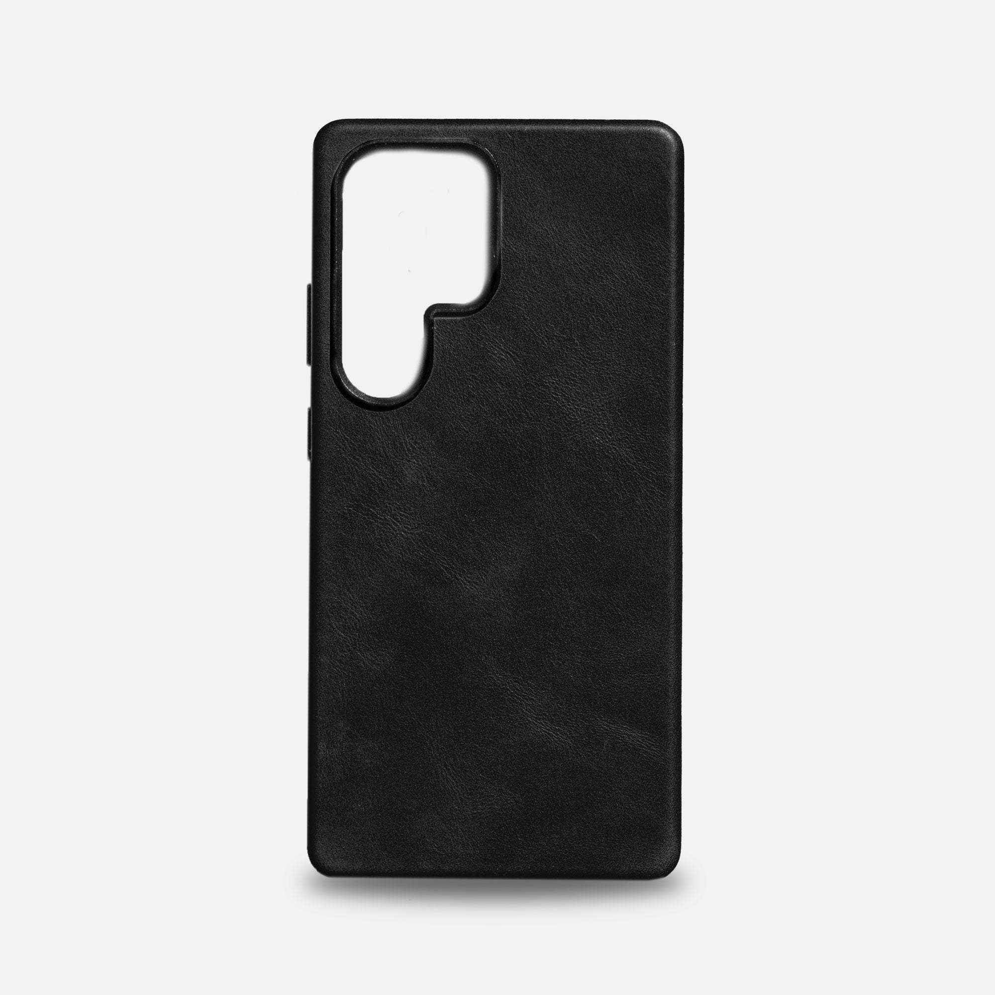 Samsung S25 Ultra Leather Shell Case - Black