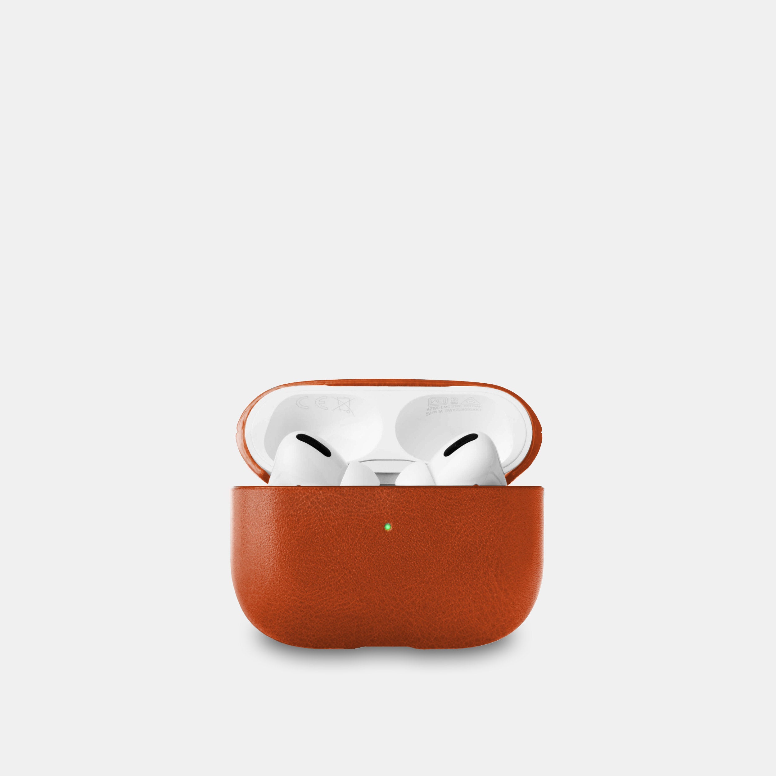 Leather AirPods Pro (2nd Generation) Case - Saddle Brown - RYAN London