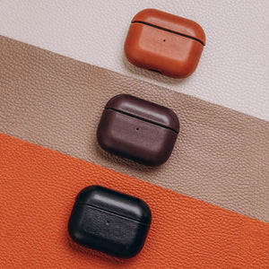 Leather AirPods (3rd Generation) Case - Saddle Brown