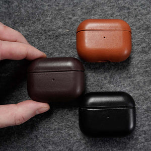 Leather AirPods (3rd Generation) Case - Saddle Brown