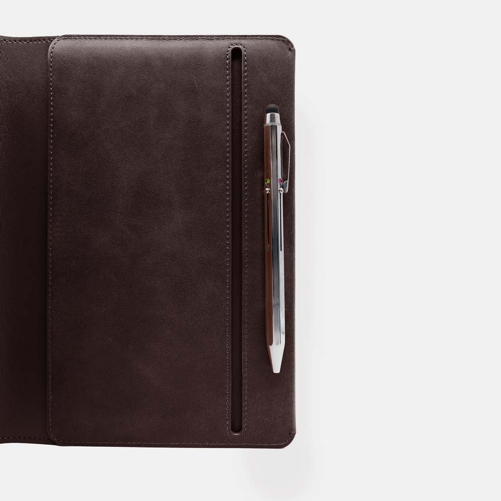 Moleskine Notebook Cover - Dark Brown - RYAN London