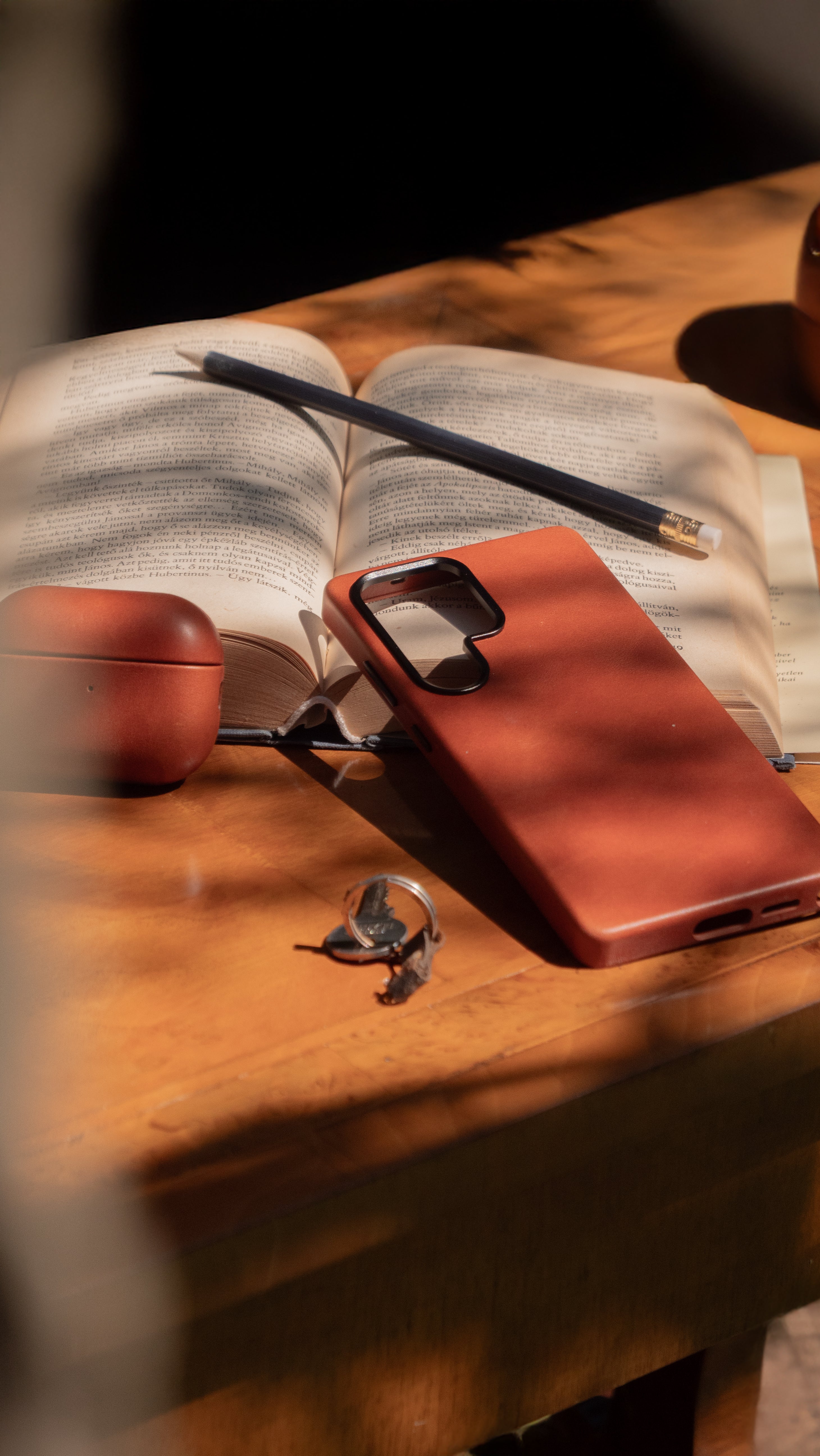 Samsung S26 Ultra Leather Shell Case - Saddle Brown - RYAN London 