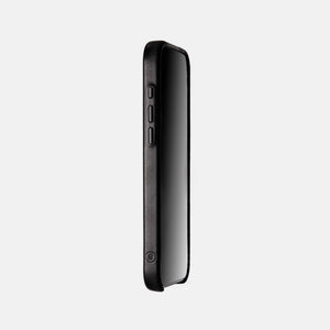 iPhone 15 Pro Max Leather Shell Case, MagSafe - Black