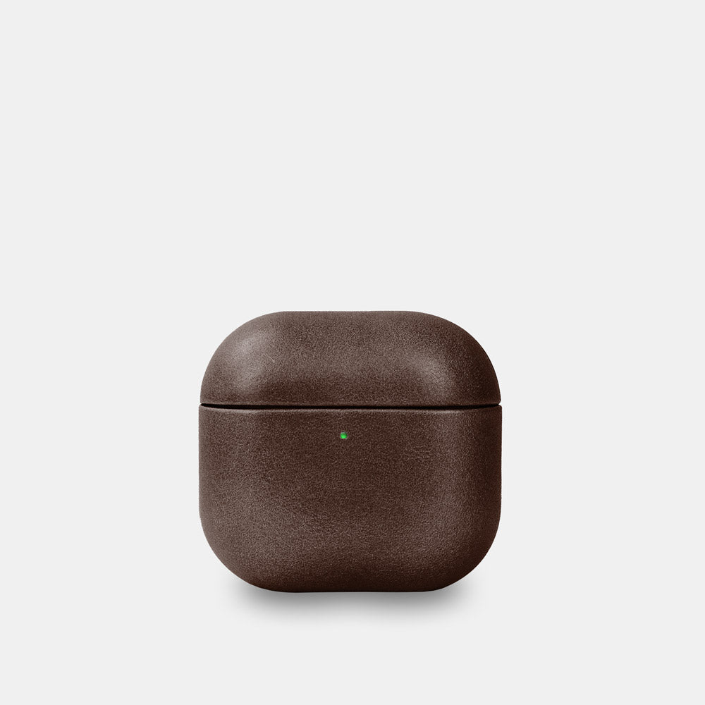 Leather AirPods (4th Generation) Case - Dark Brown