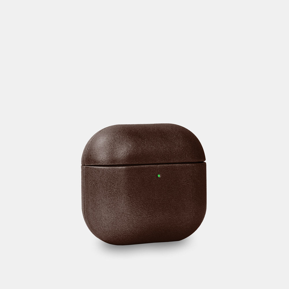 Leather AirPods (4th Generation) Case - Dark Brown