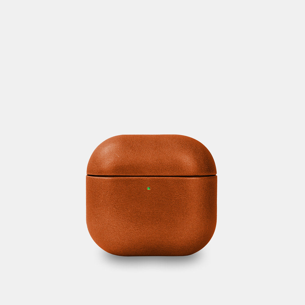 Leather AirPods (4th Generation) Case - Saddle Brown