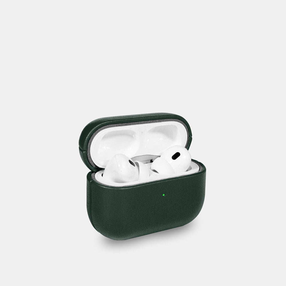 Nappa Leather AirPods Pro (2nd Generation) Case - Avocado Green