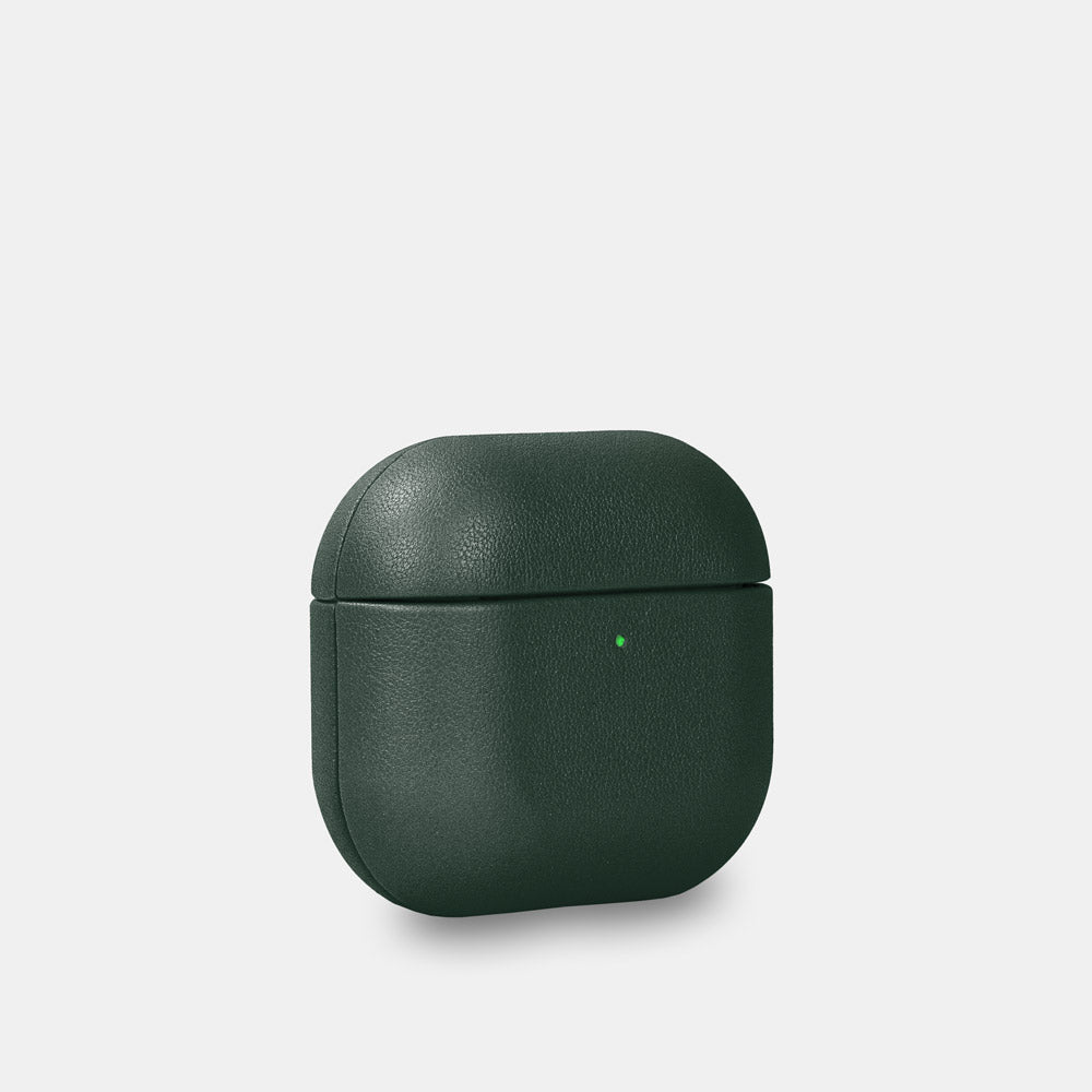 Nappa Leather AirPods (4th Generation) Case - Avocado Green