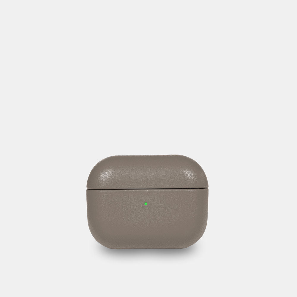 Nappa Leather AirPods Pro (2nd Generation) Case - Grey - RYAN LONDON