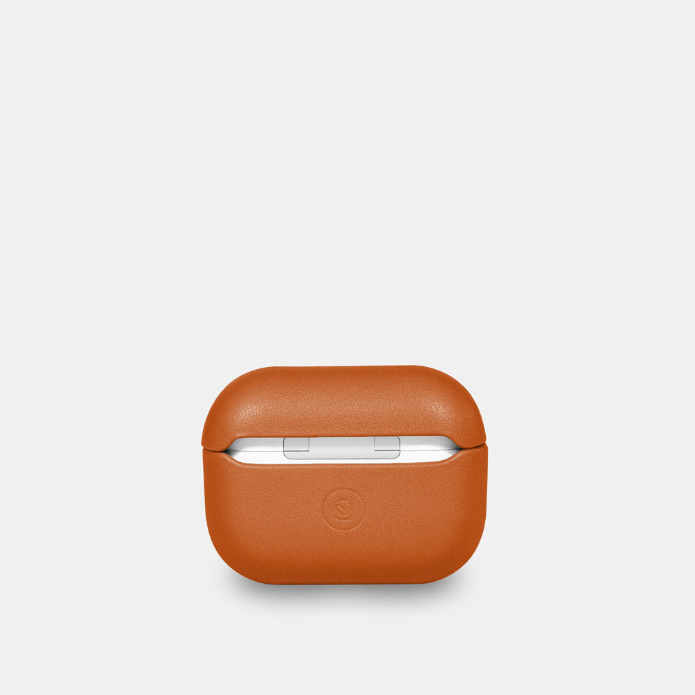 Nappa Leather AirPods Pro (2nd Generation) Case - Orange