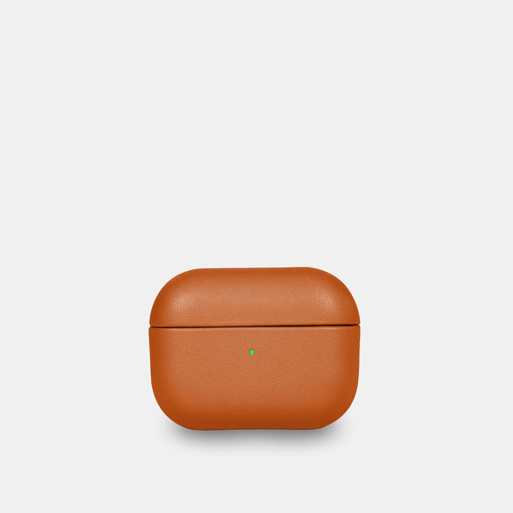 Nappa Leather AirPods Pro (2nd Generation) Case - Orange - RYAN LONDON