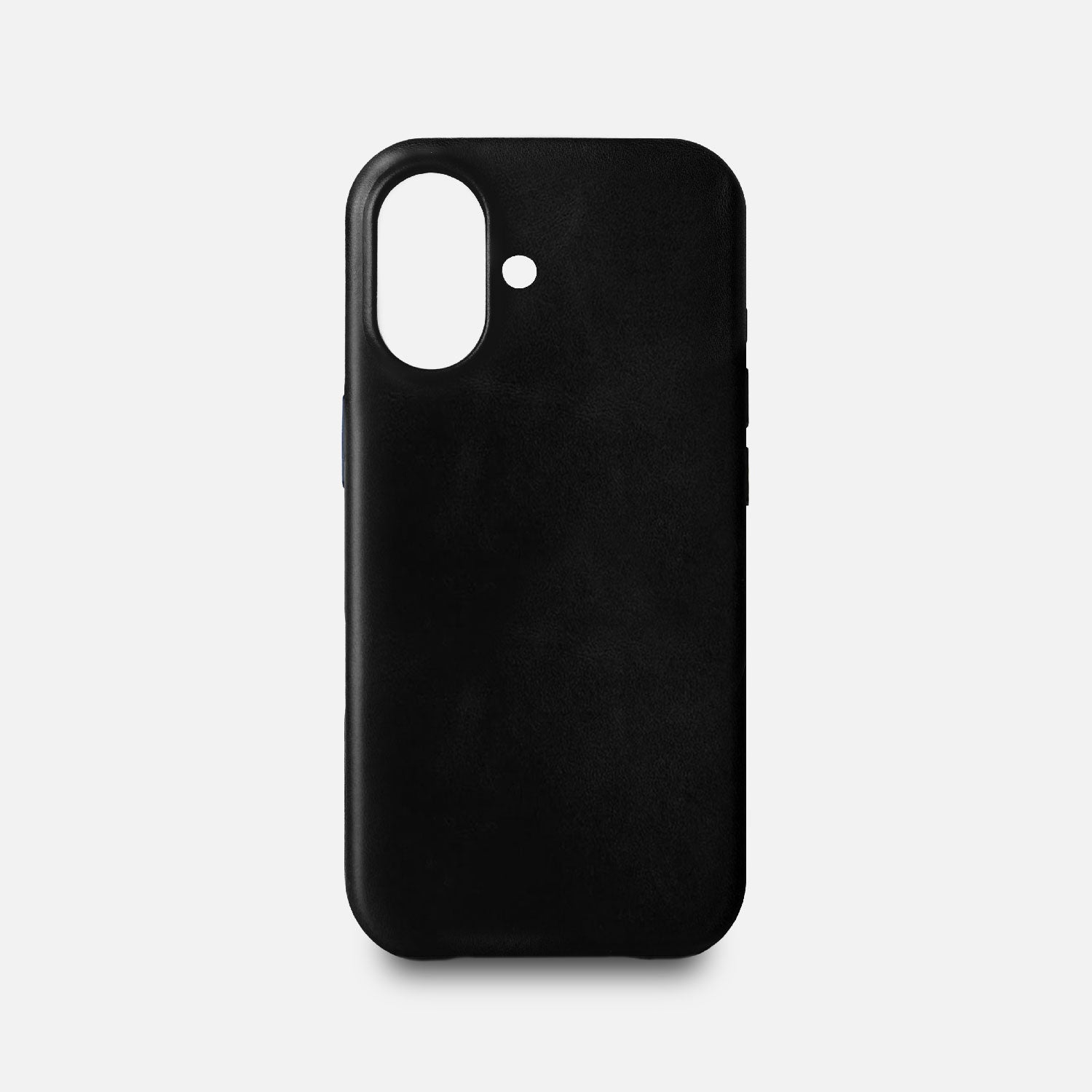 Leather iPhone 17 Shell Case, MagSafe - Black