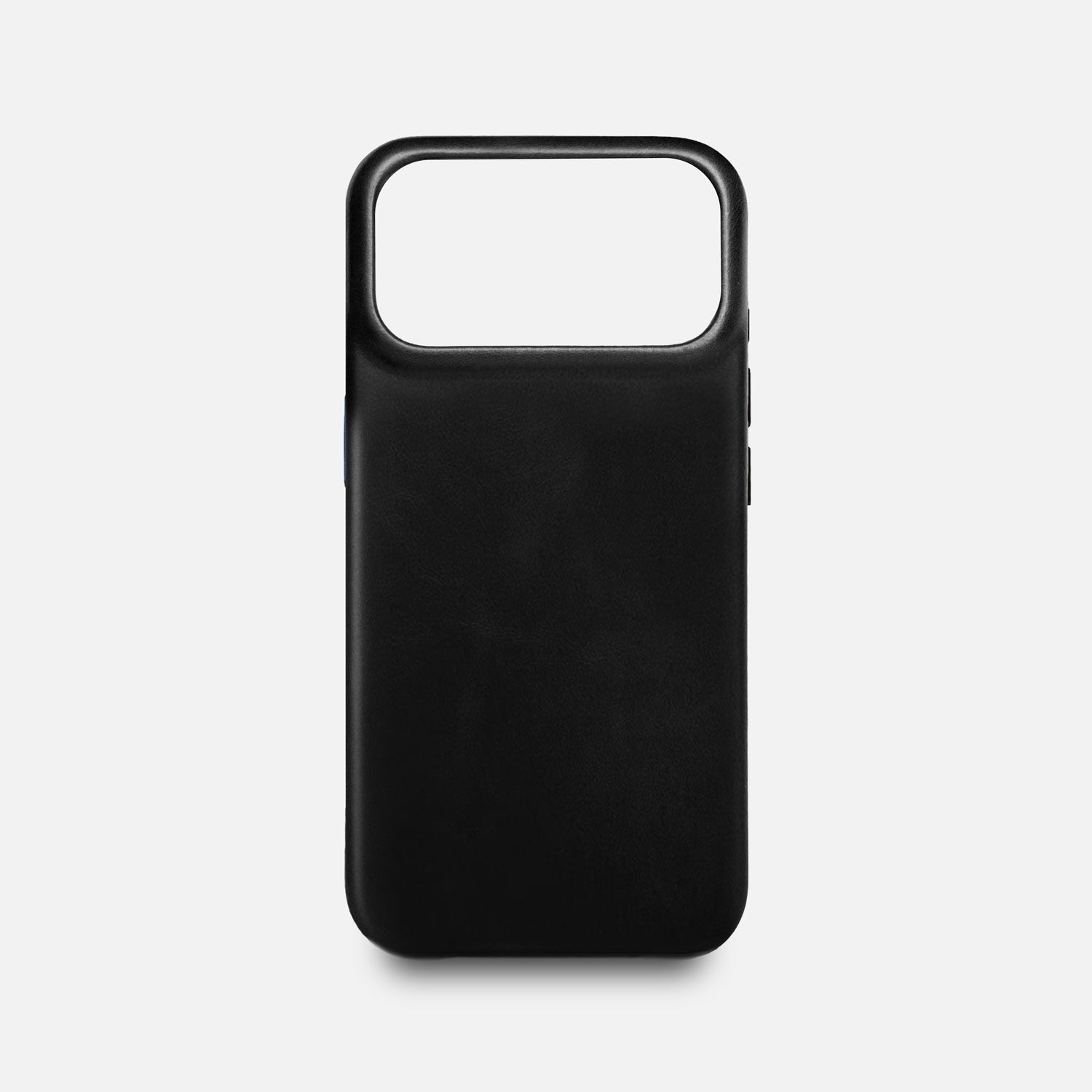 Leather iPhone 17 Pro Max Shell Case, MagSafe - Black