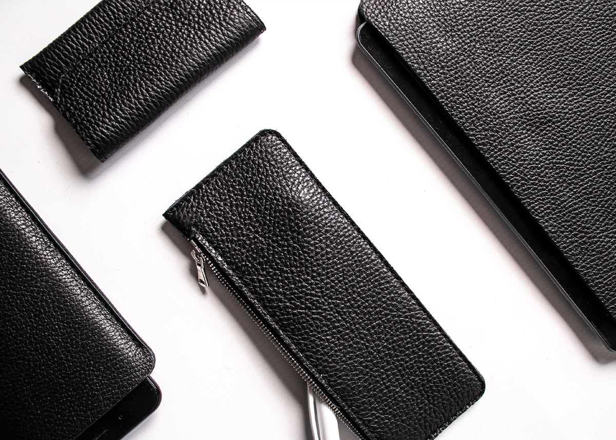 Syan Lundo Leather Desk Mat - Dark Brown - RYAN London