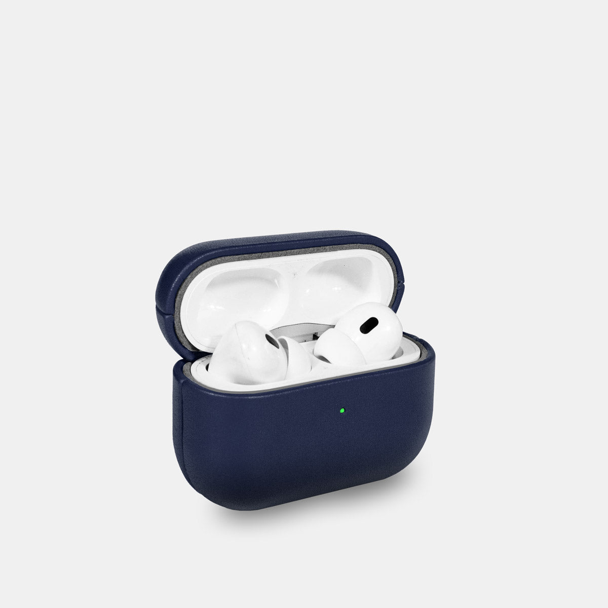 Leather AirPods Pro (3rd Generation) Case - Navy Blue