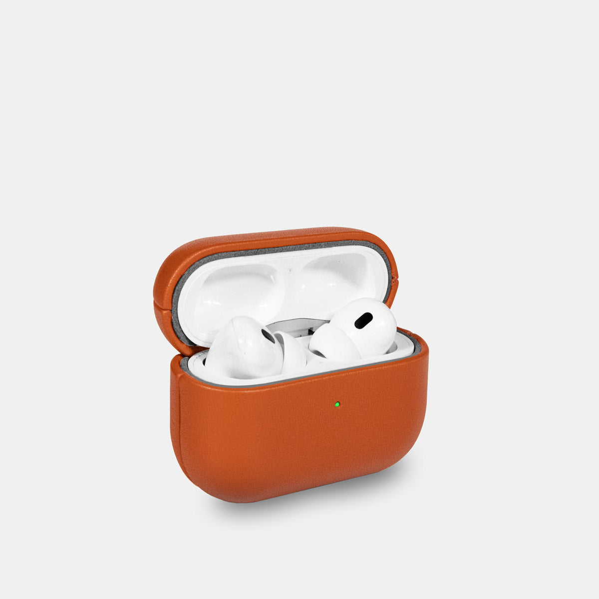 Leather AirPods Pro (3rd Generation) Case - Orange