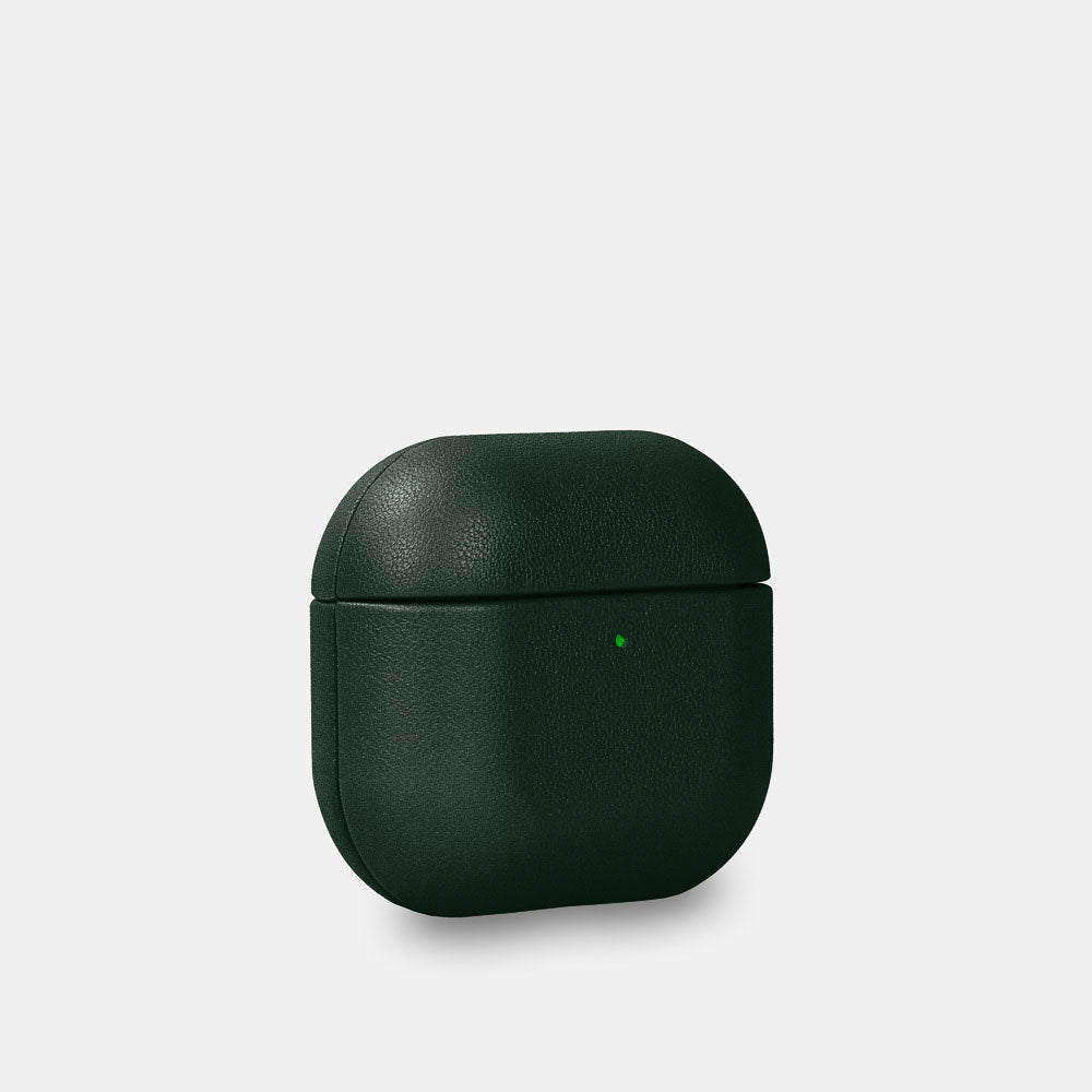 Nappa Leather AirPods (4th Generation) Case - Avocado Green