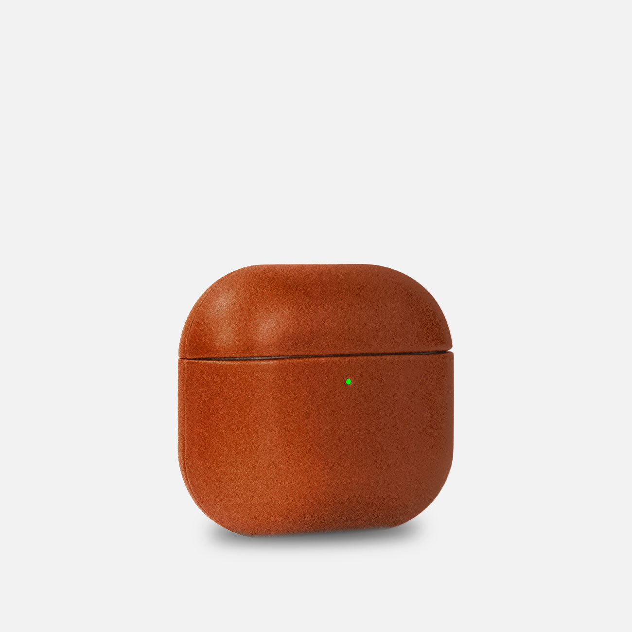 Leather AirPods (4th Generation) Case - Saddle Brown