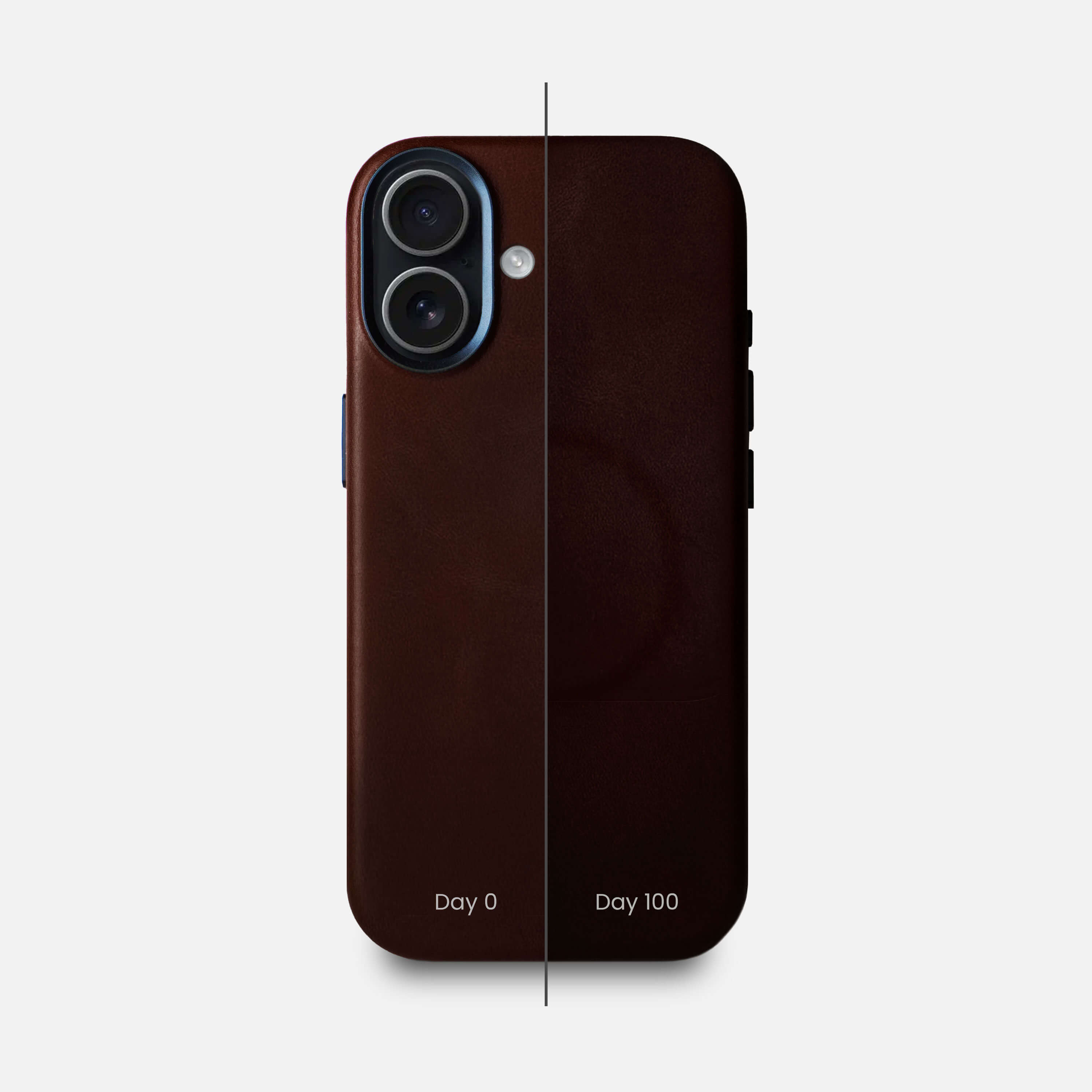 最終値引　iPhone17用レザーケース RyanLondon Leather iPhone 17 Pro Shell Case, MagSafe - Black - RYAN London