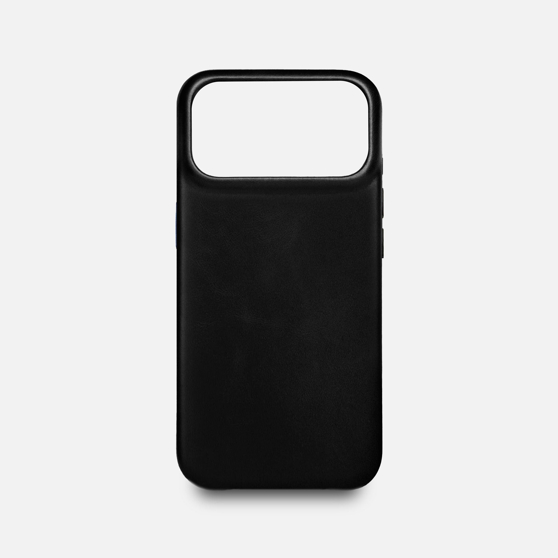 Leather iPhone 17 Pro Max Shell Case, MagSafe - Black - RYAN London