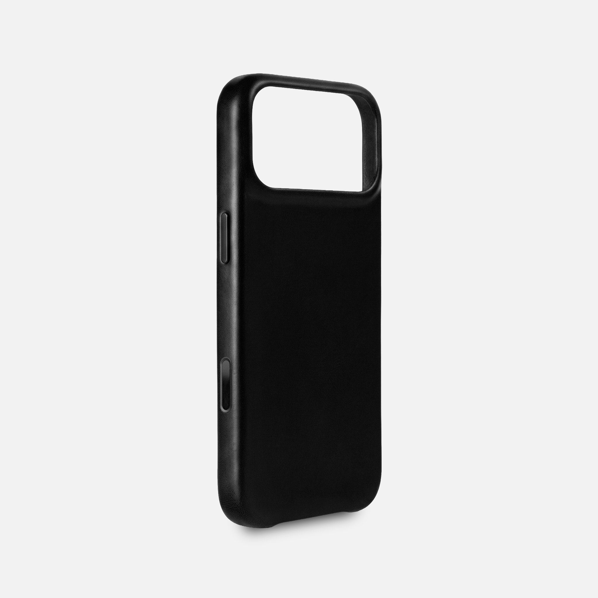 最終値引　iPhone17用レザーケース RyanLondon Leather iPhone 17 Shell Case Metal, MagSafe - Dark Brown - RYAN London