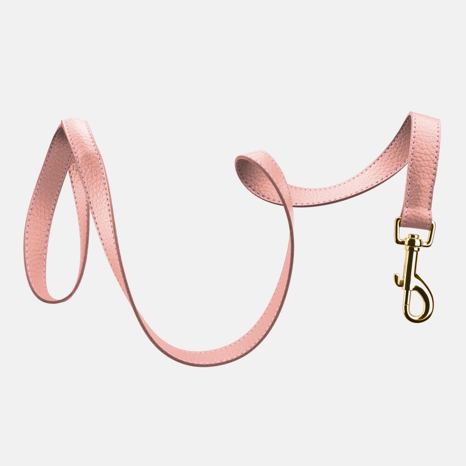 Leather Dog Lead - Pink - RYAN London