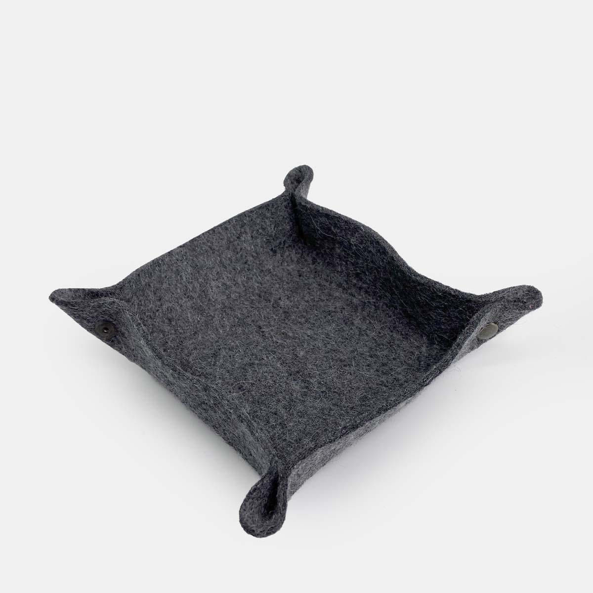 Wool Felt Catch-all Tray - Dark Grey - RYAN London