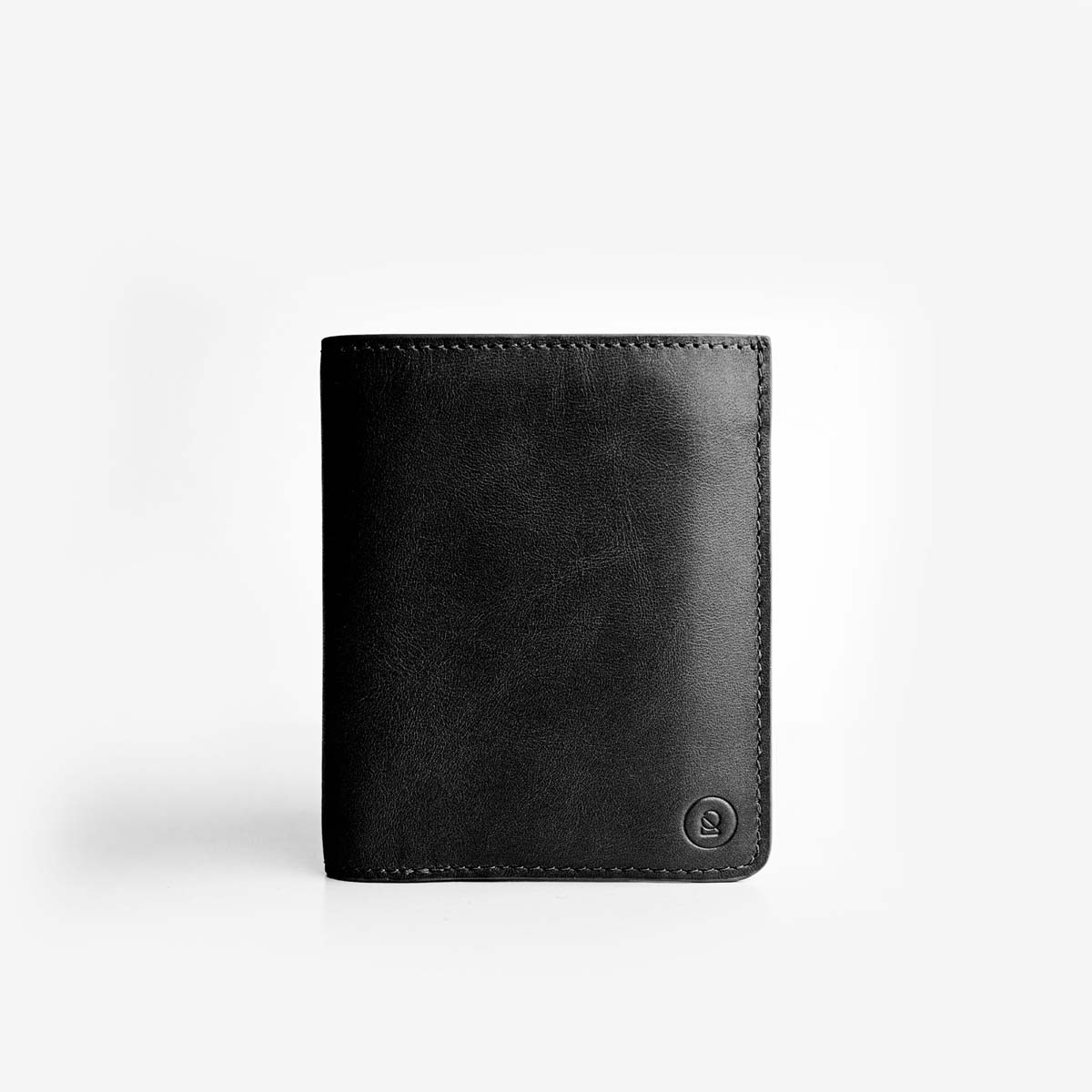 Super Slim Bi-fold wallet - Black - RYAN London