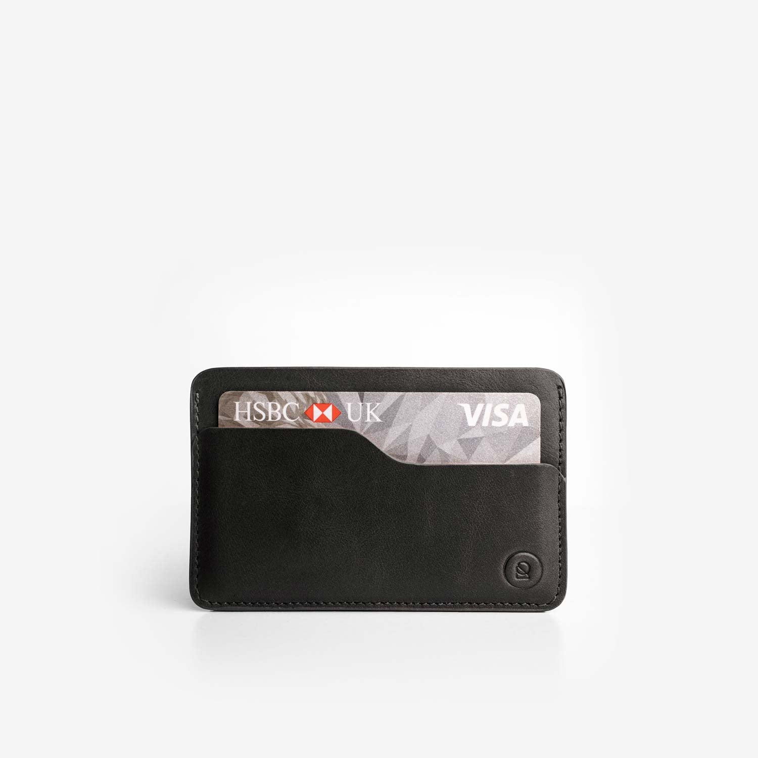 Leather Slim Cardholder - Black - RYAN London